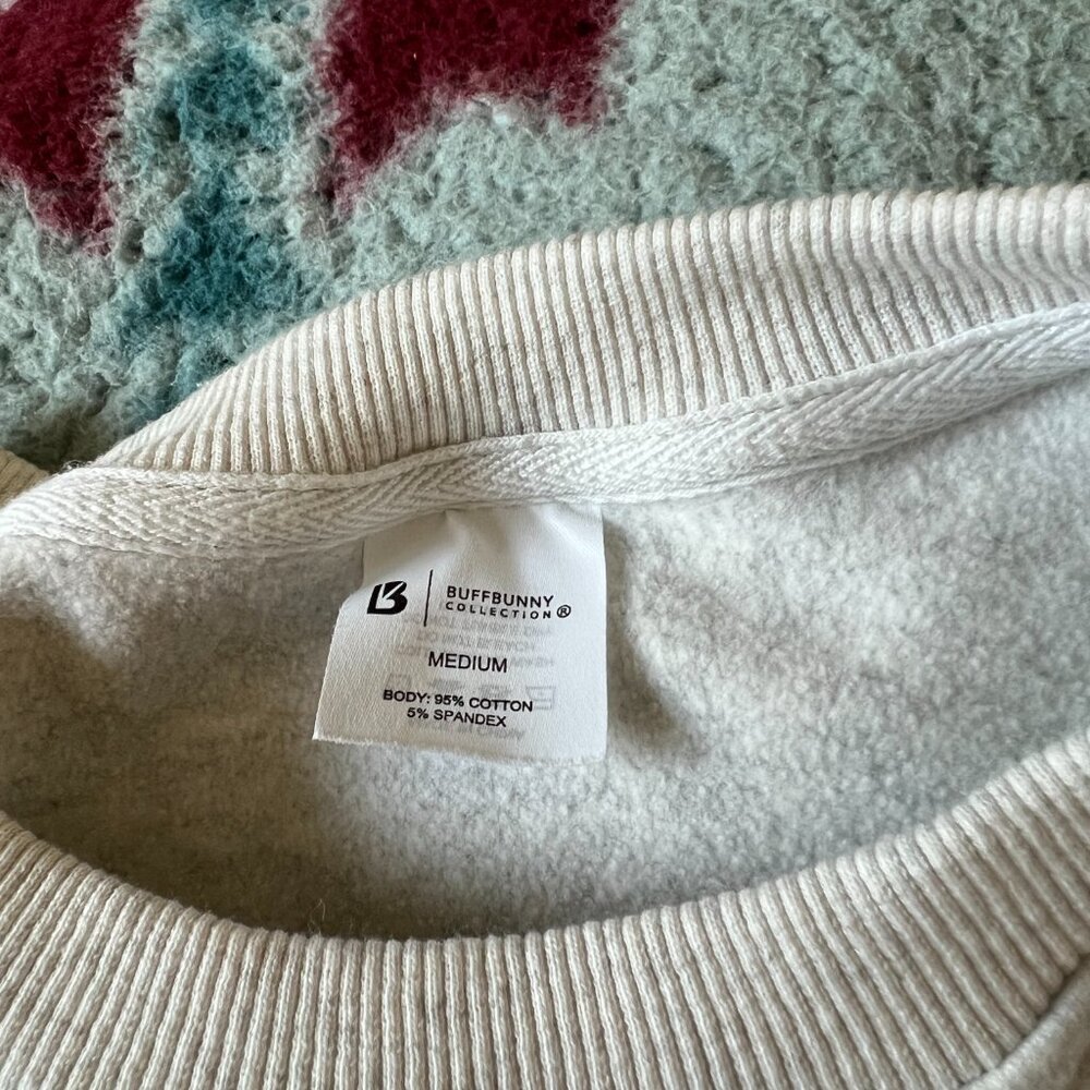 Heather Grey Cloud Crew Pullover - image 8